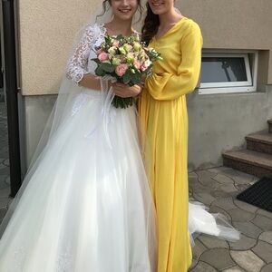 Forever 21  Sunny Yellow Maxi Dress